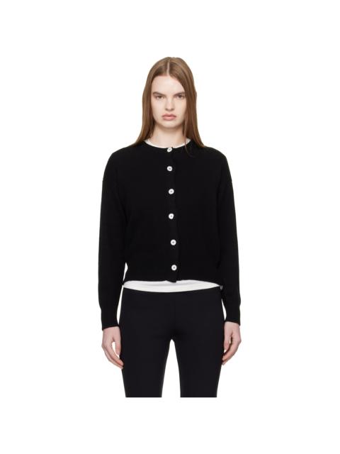 &DAUGHTER Black Ada Crewneck Cardigan