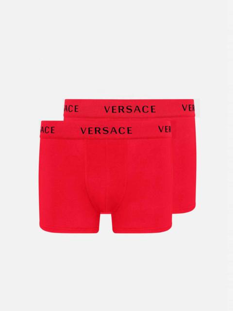 VERSACE Logo Trunks Bi-Pack