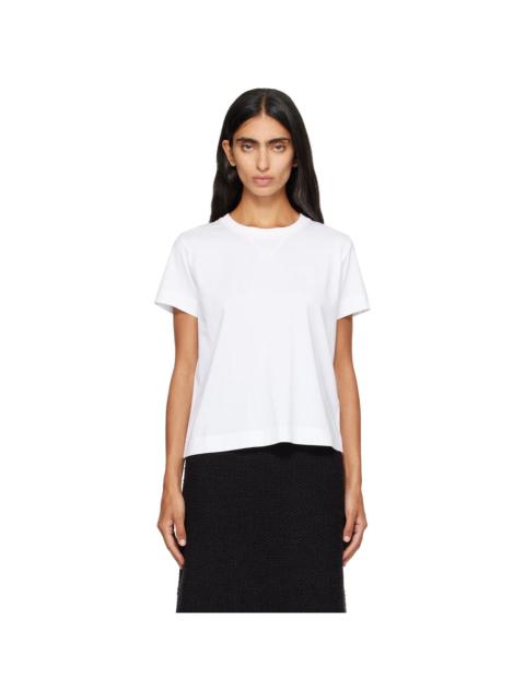 Givenchy White Logo Crewneck T-shirt
