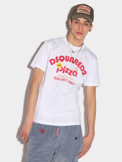 DSQUARED2 D2 PIZZA CREW T-SHIRT