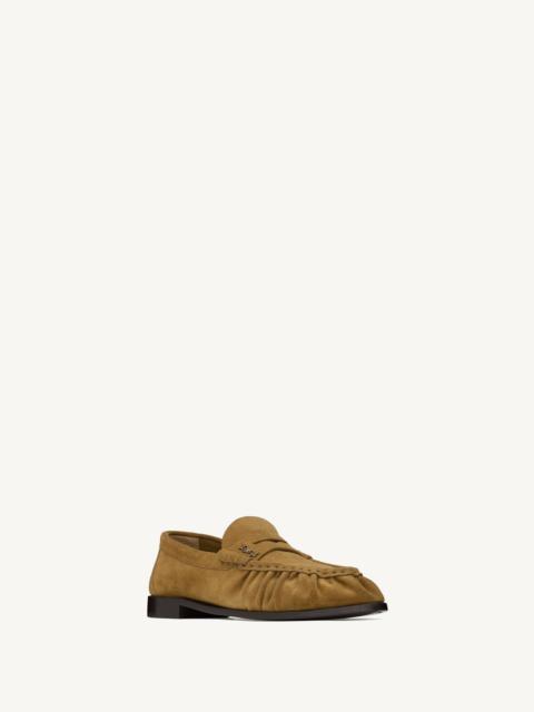 SAINT LAURENT LE LOAFER SUPPLE IN SUEDE