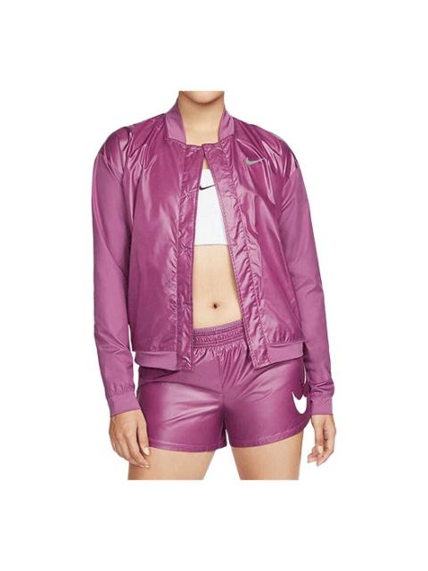 Nike (WMNS) Nike Casual Short Woven Jacket Purple DD6848-507