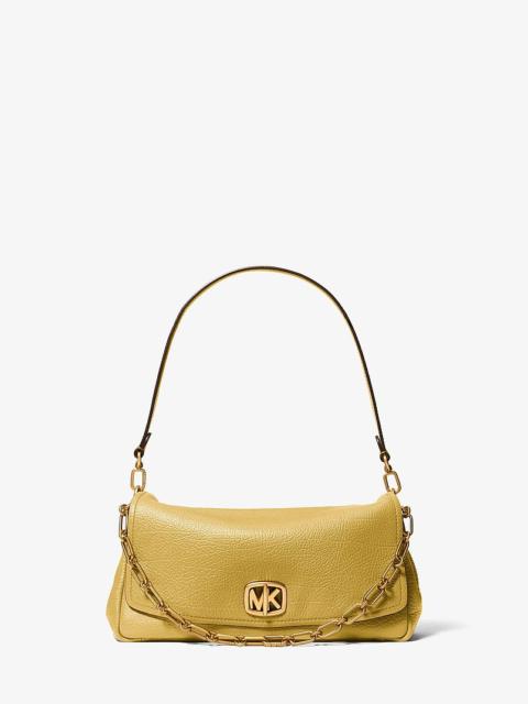MICHAEL KORS Bryant Large Textured Leather Convertible Shoulder Bag