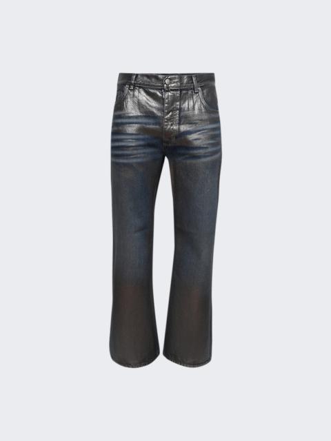 MISBHV Coated Dirt Denim Jeans Silver