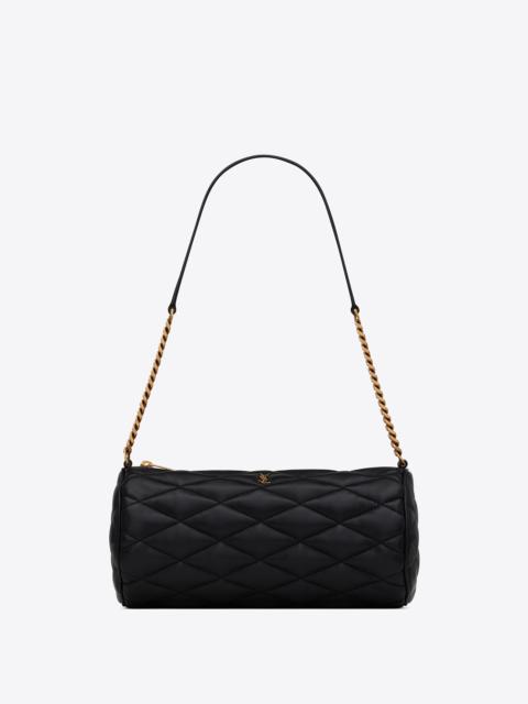 SAINT LAURENT sade small tube bag in quilted lambskin