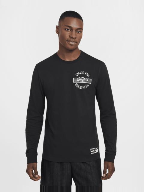 Nike LeBron Men's Max90 Long-Sleeve Basketball T-Shirt