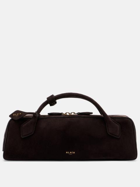 Alaïa Le Teckel Small suede top-handle bag