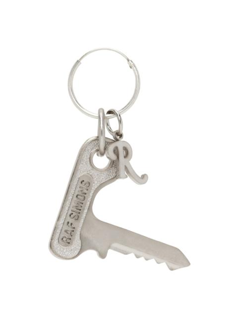 Raf Simons Silver Key Single Earring