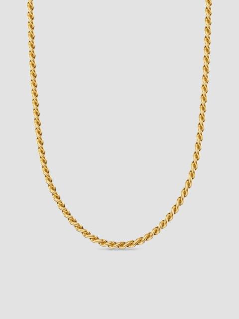 DAVID YURMAN Women's Sculpted Cable Chain Necklace in 18K Yellow Gold, 3.7MM - Gold