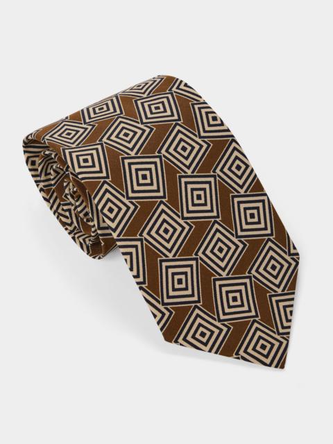 TODD SNYDER Italian Silk Maze Tie