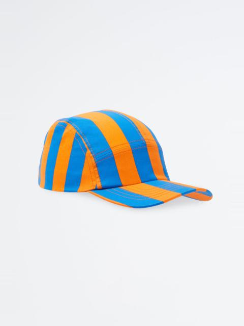 SUNNEI ORANGE & BLUE STRIPED BASEBALL CAP