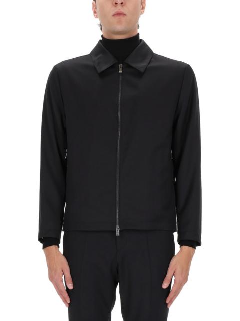 BOSS BOSS Slim-fit Jacket in Virgin-wool Serge