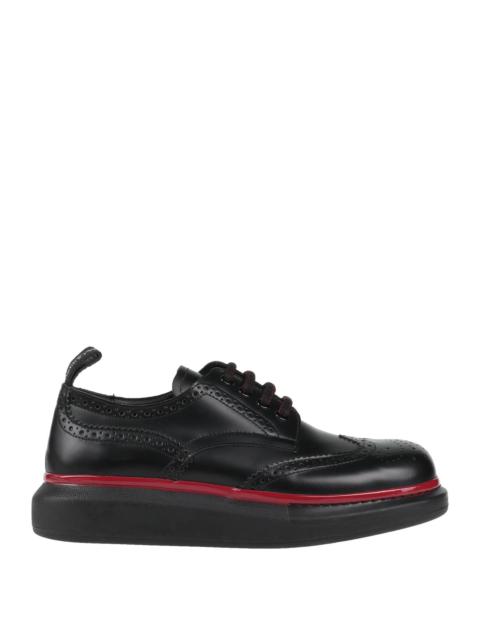 Alexander McQueen Black Men's Laced Shoes