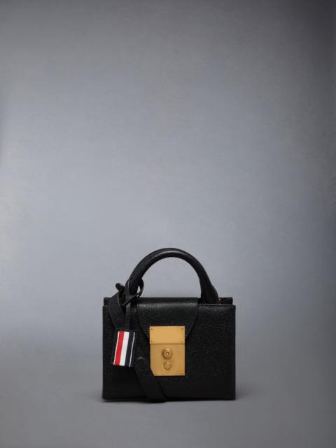 Thom Browne Pebble Grain Mini Mr. Thom Tote