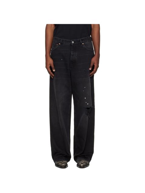 VETEMENTS Black Ripped Jeans