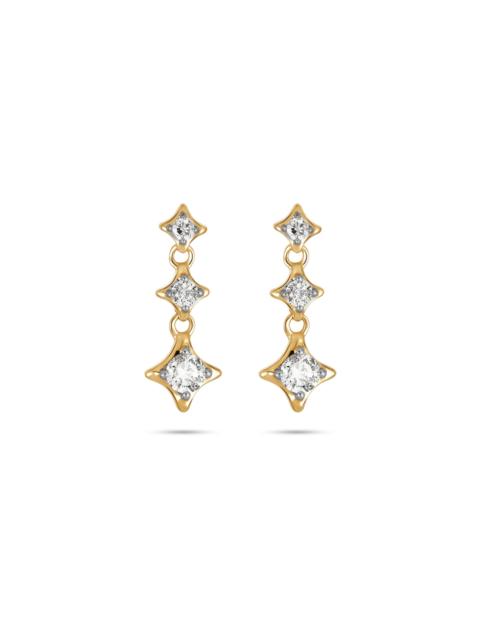 STONE AND STRAND Bright Lights Drop Earrings