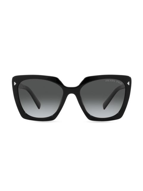 Prada Women's 47MM Square Sunglasses - Black