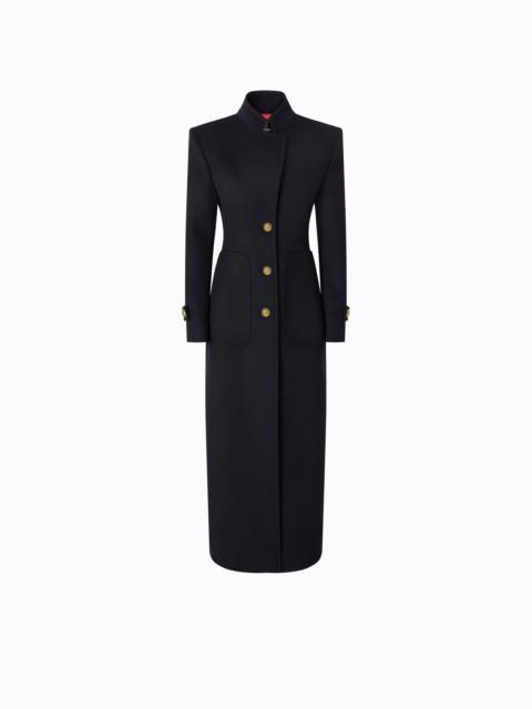 PINKO LONG COAT IN WOOL-BLEND CLOTH