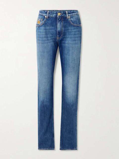 Norico high-rise straight-leg jeans