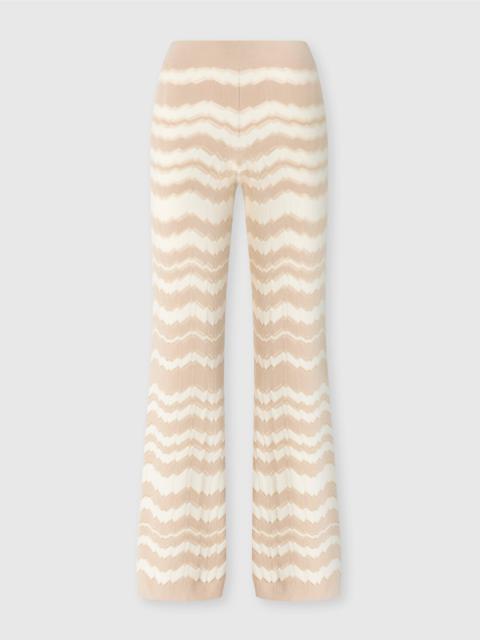 Missoni Tone-on-tone zigzag pants