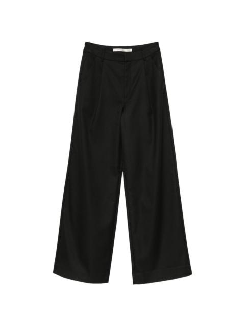 GESTUZ pleated wide-leg trousers