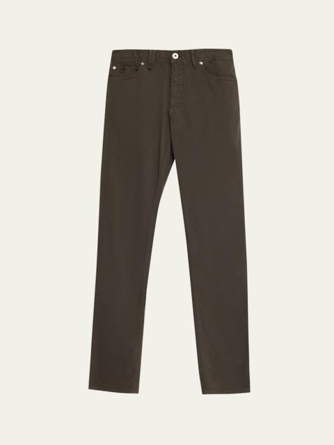 Brioni Men's Cotton Stretch 5-Pocket Pants