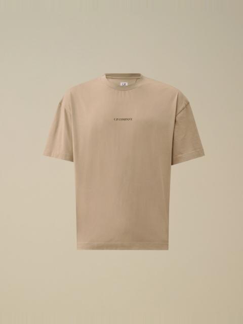 C.P. Company 30/1 Jersey Short Sleeve Logo T-Shirt