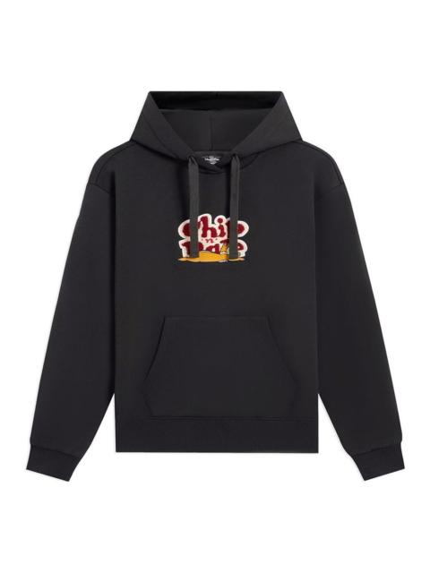 Li-Ning (WMNS) Li-Ning x Disney Chip 'n Dale Embroidered Logo Hoodie 'Black' AWDSG02-3