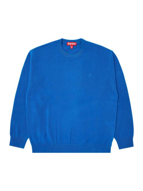 Supreme Cashmere Sweater 'Blue'