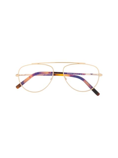 TOM FORD aviator shaped glasses
