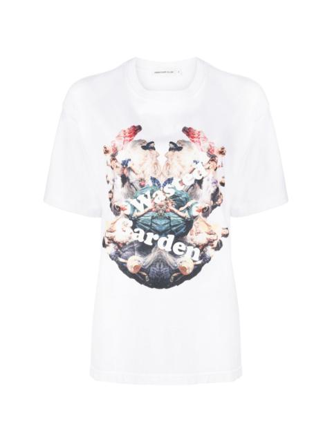 UNDERCOVER Wasted Garden cotton T-shirt