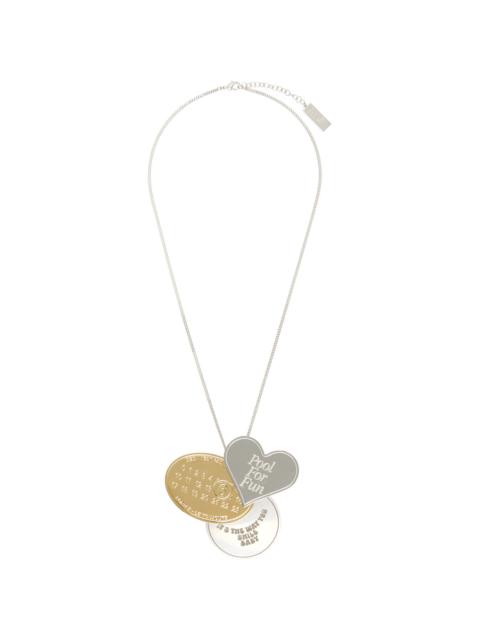 MM6 Maison Margiela Stickers Necklace