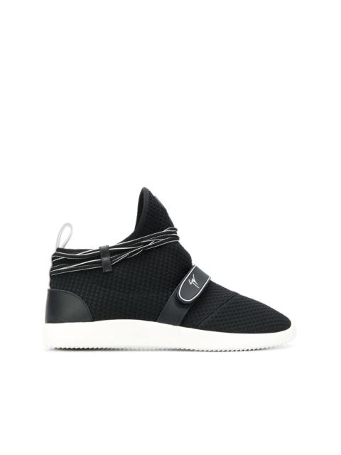 Giuseppe Zanotti logo sock sneakers