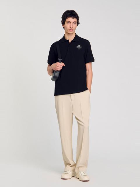 Sandro COTTON POLO SHIRT