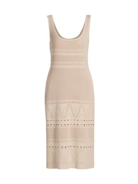 KOBI HALPERIN Women's Emerson Knit Midi-Dress - Antique
