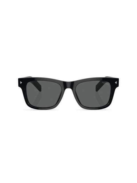 Prada logo-engraved square-frame sunglasses