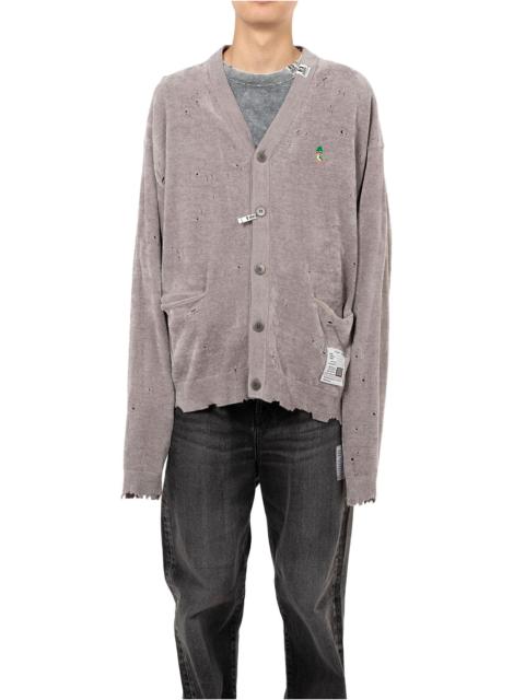 Maison MIHARAYASUHIRO Distressed Knit Cardigan