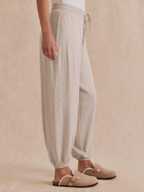 Splendid Supersoft Lace Trim Jogger
