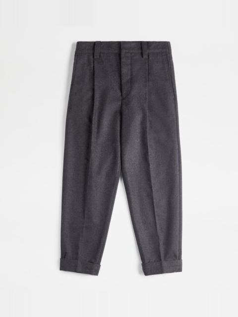 Tod's PANTS WITH DARTS - GREY