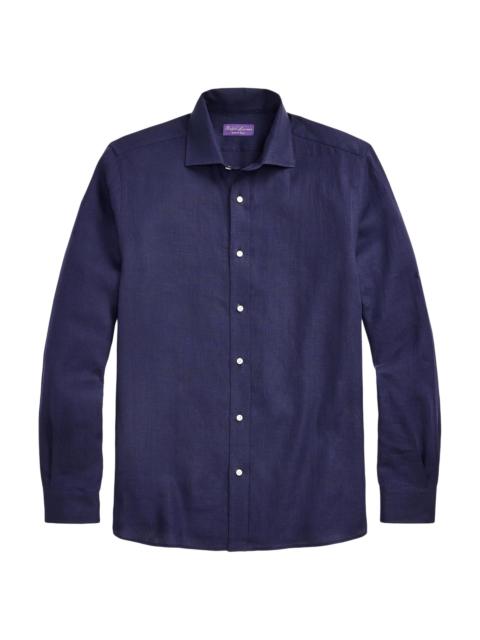 Ralph Lauren Men's Linen Shirt - Spring Navy