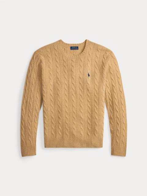 Polo Ralph Lauren Cable-Knit Wool-Cashmere Sweater