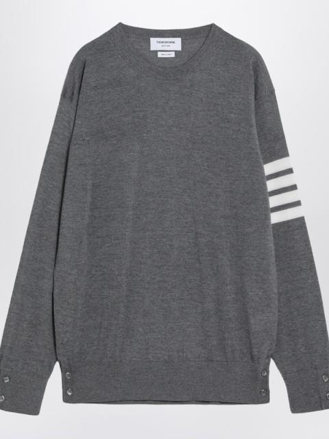 Wool sweater in gray