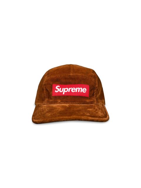 Supreme Velvet Camp Cap 'Brown'