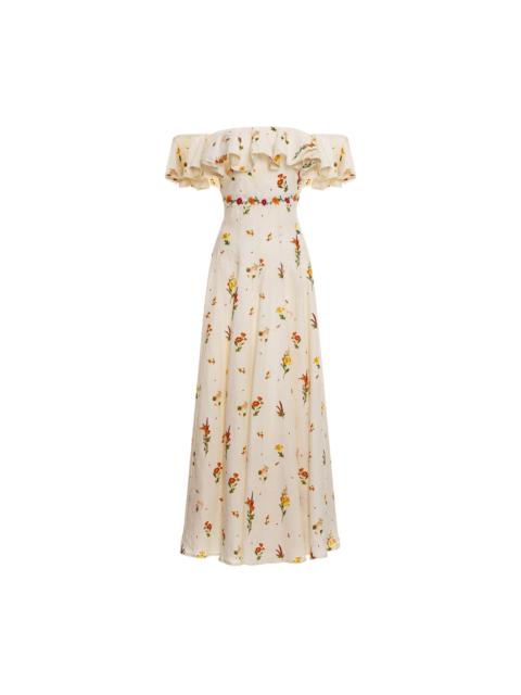 Agua by Agua Bendita Oro Clementina Maxi Dress