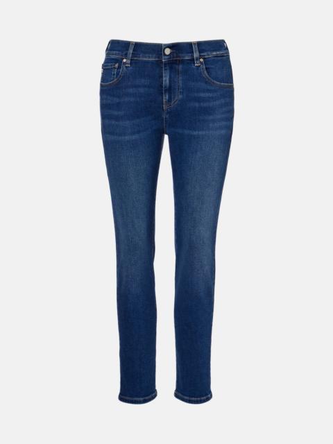 AG Jeans Ex-Boyfriend mid-rise slim jeans