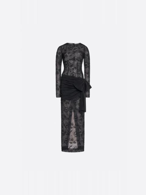 Alessandra Rich LACE BUSTIER DRESS