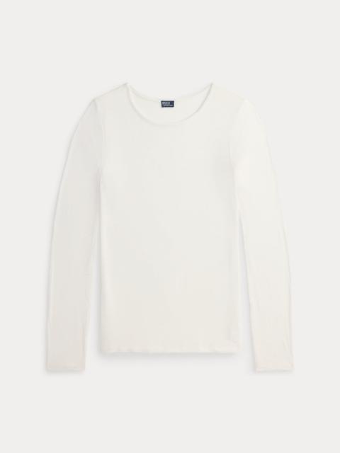 Polo Ralph Lauren Stretch-Blend Long-Sleeve Tee
