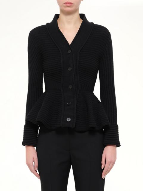 Alexander McQueen Alexander McQueen - Chunky Cardigan in Black