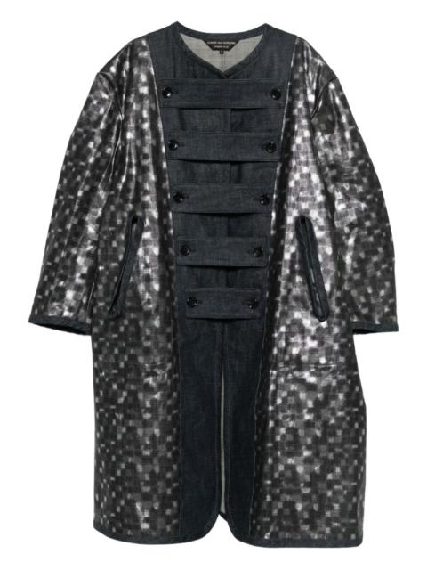 Comme des Garçons Homme Plus buttoned panelled coat