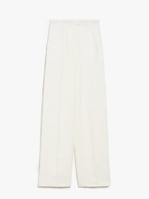 Max Mara ALCANO Faded linen trousers